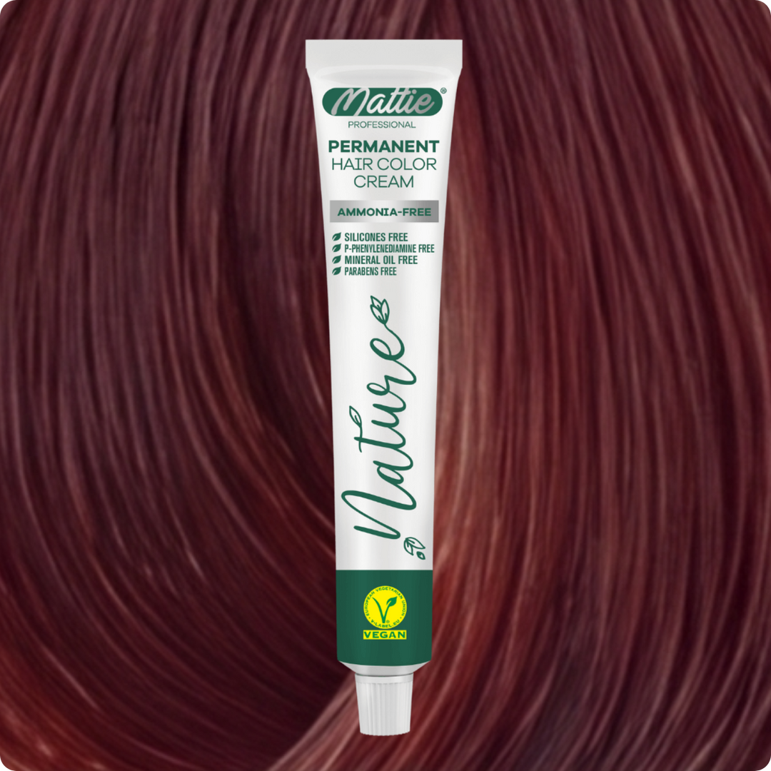 Mattie Professional Nature (7.43) Kupfer Gold - Vegan Permanente Haarfarbencreme 60ml