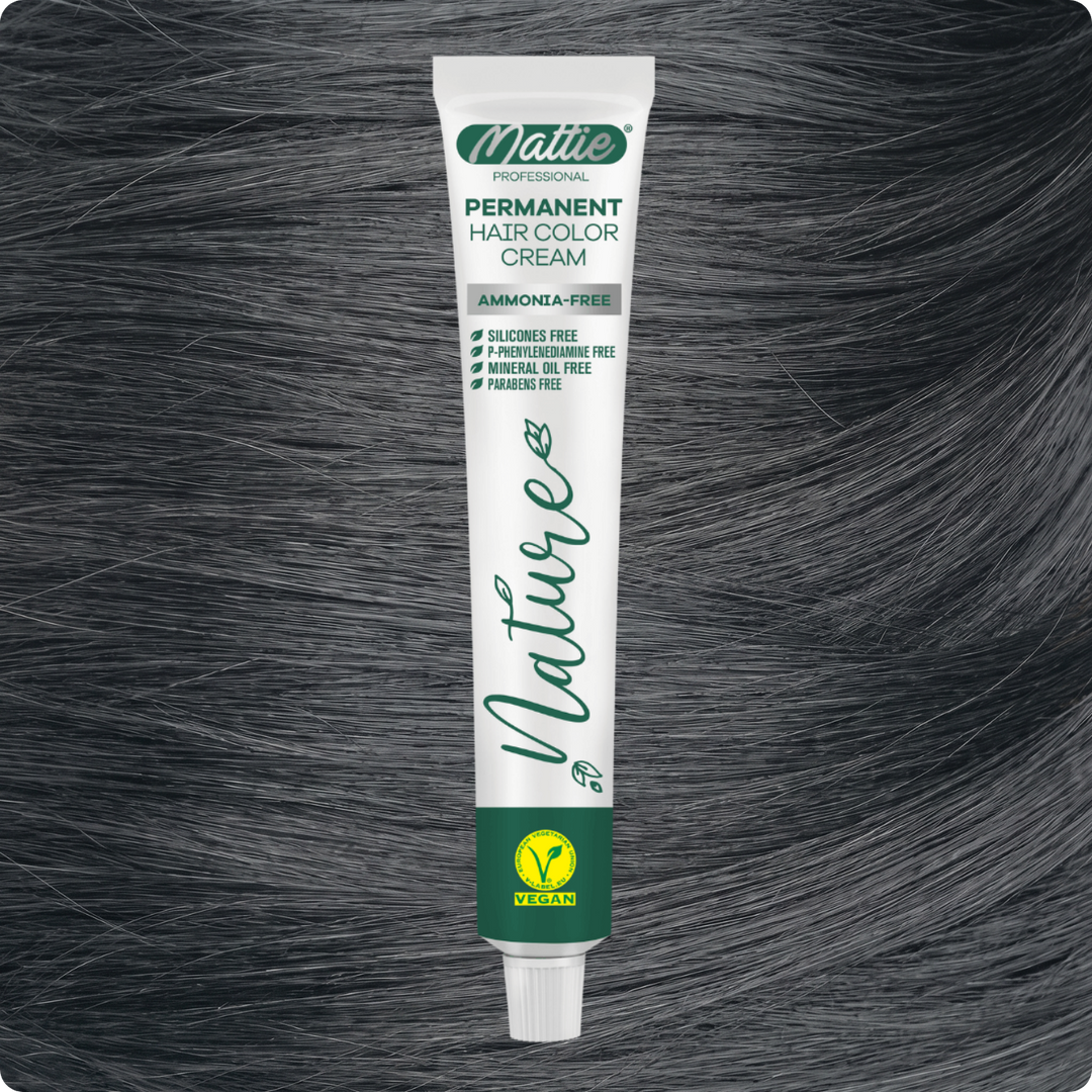Mattie Professional Nature (Ice Gray) - Vegan Permanent Hair Color Cream 60ml