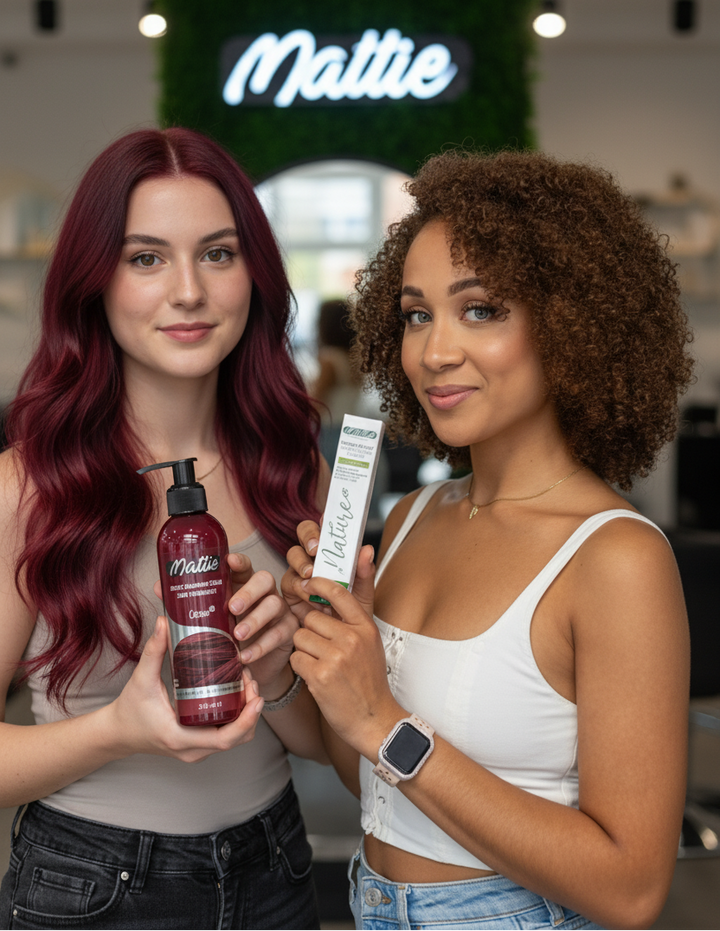 Mattie Turquoise - Vegan Semi-Permanent Direct Dye Hair Color Cream 210 ml